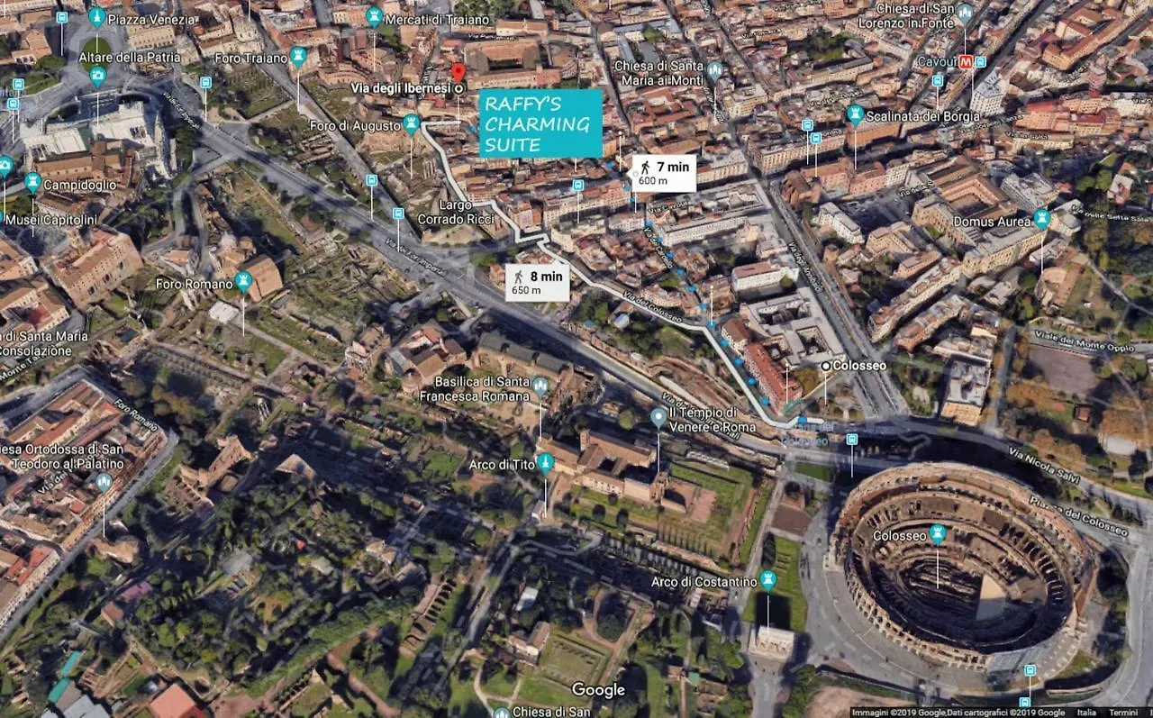 Roma Center Fori Imperiali Raffy'S Charming Suite Apartment Rome